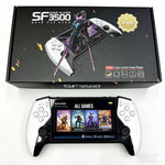Console di gioco portatile retrò SF3500 con schermo IPS da 5 pollici, uscita HDMI FHD e mappatura dei tasti., SF3500