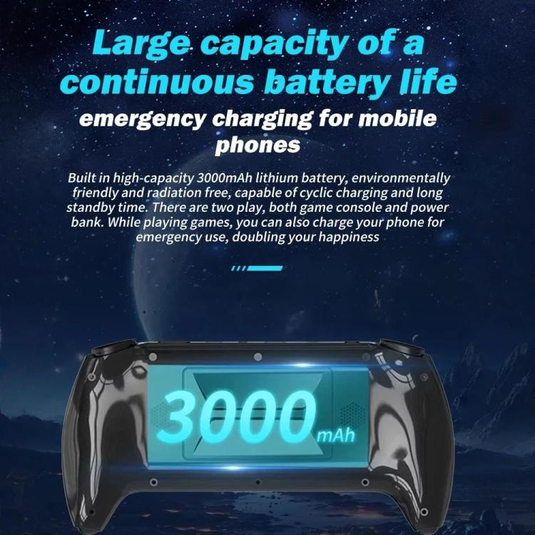 Console di gioco portatile retrò SF3500 con schermo IPS da 5 pollici, uscita HDMI FHD e mappatura dei tasti., SF3500