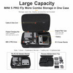 Custodia rigida BKano Fly More Combo per DJI Mini 5 Pro con tracolla, compatibile con RC 2/RC-N3.