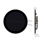 Scheda di sviluppo Waveshare 31522 ESP32-P4 con display touch rotondo da 4 pollici e risoluzione 720 × 720., 31522