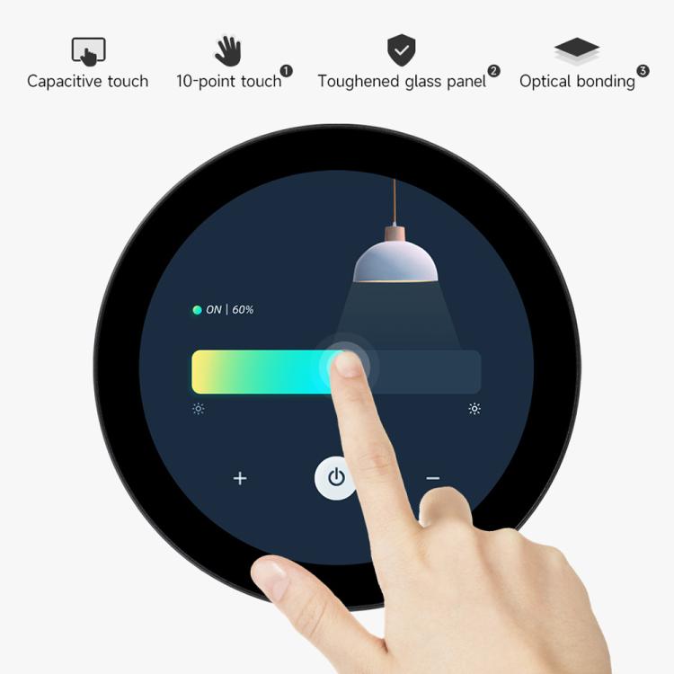 Scheda di sviluppo Waveshare 31522 ESP32-P4 con display touch rotondo da 4 pollici e risoluzione 720 × 720., 31522