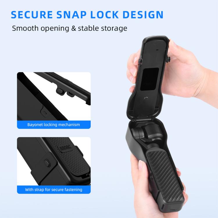 Pellicola protettiva integrata BRDRC per obiettivo DJI Osmo Pocket 4 / 3