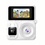 Mini fotocamera tascabile HD per selfie e registrazioni video, ideale per studenti.