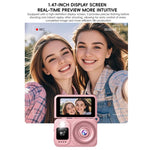 Mini fotocamera tascabile HD per selfie e registrazioni video, ideale per studenti.