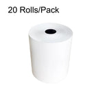 Carta termica con anima in gomma per cucina da asporto, stampa di scontrini, 100 Rolls/Pack 57x50mm, 32 Rolls/Pack 57x50mm, 24 Rolls/Pack 57x50mm, 100 Rolls/Pack 57x40mm, 100 Rolls/Pack 57x30mm, 50 Rolls/Pack 80x50mm, 100 Rolls/Pack 80x50mm            ...