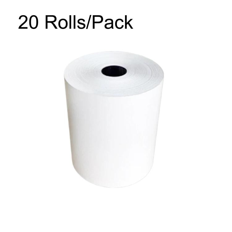 Carta termica con anima in gomma per cucina da asporto, stampa di scontrini, 100 Rolls/Pack 57x50mm, 32 Rolls/Pack 57x50mm, 24 Rolls/Pack 57x50mm, 100 Rolls/Pack 57x40mm, 100 Rolls/Pack 57x30mm, 50 Rolls/Pack 80x50mm, 100 Rolls/Pack 80x50mm            ...