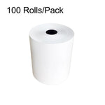 Carta termica con anima in gomma per cucina da asporto, stampa di scontrini, 100 Rolls/Pack 57x50mm, 32 Rolls/Pack 57x50mm, 24 Rolls/Pack 57x50mm, 100 Rolls/Pack 57x40mm, 100 Rolls/Pack 57x30mm, 50 Rolls/Pack 80x50mm, 100 Rolls/Pack 80x50mm            ...