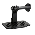 Staffa di montaggio in lega di alluminio per prese d'aria auto, compatibile con DJI, Insta360, GoPro e altre action camera.