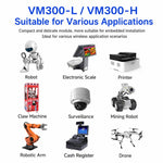 Mini modulo bridge router WiFi 2.4G 300Mbps, ripetitore seriale TTL-Ethernet, VONETS VM300-L, VONETS VM300-H