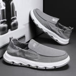 Scarpe da uomo in tela di seta ghiacciata, modello slip-on, sportive casual da skate, 39, 40, 41, 42, 43, 44