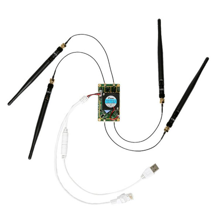 Modulo WiFi dual band, router bridge industriale da seriale a Ethernet, VM5G-FAN