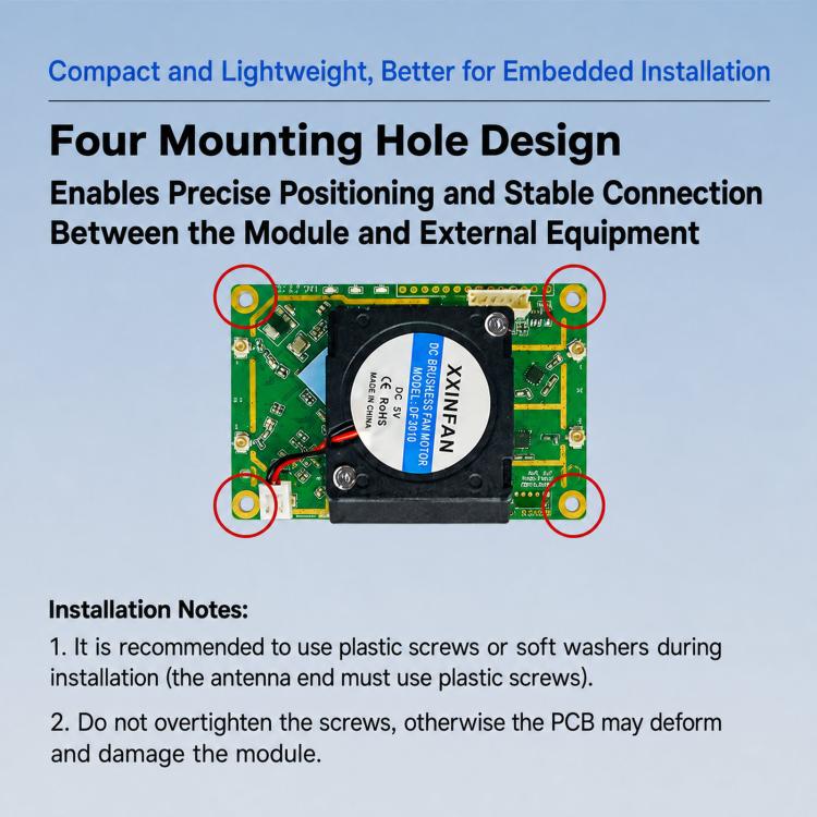Modulo WiFi dual band, router bridge industriale da seriale a Ethernet, VM5G-FAN