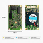 Modulo WiFi Gigabit, router bridge industriale da seriale a Ethernet, VONETS VM1200, VONETS VM1800