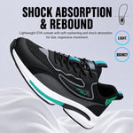 Scarpe sportive casual da uomo in mesh traspirante con suola morbida, scarpe da corsa versatili, 39, 40, 41, 42, 43, 44