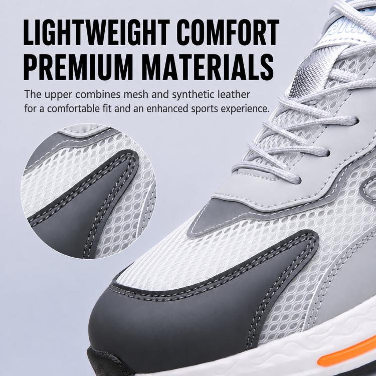 Scarpe sportive casual da uomo in mesh traspirante con suola morbida, scarpe da corsa versatili, 39, 40, 41, 42, 43, 44