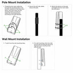 Bridge wireless per esterni, 1200 Mbps Dual Band WiFi AP Bridge CPE, 2 porte Gigabit PoE, VBGO1200