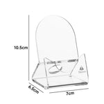Supporto da tavolo antiscivolo in acrilico per altoparlanti Monster MS62116 (TXEsign)