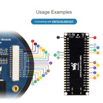 Modulo display LCD touch da 1,85 pollici, risoluzione 360 x 360, 262.000 colori, comunicazione QSPI e I2C, chip driver display ST77916 e chip di controllo touch CST816S integrati., 35079