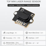 Sensore di distanza laser WAVESHARE MINI, basato su tecnologia Time-of-Flight, con controller e algoritmo di misurazione della distanza integrati e supporto per la comunicazione UART., 35107