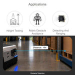 Sensore di distanza laser WAVESHARE MINI, basato su tecnologia Time-of-Flight, con controller e algoritmo di misurazione della distanza integrati e supporto per la comunicazione UART., 35107