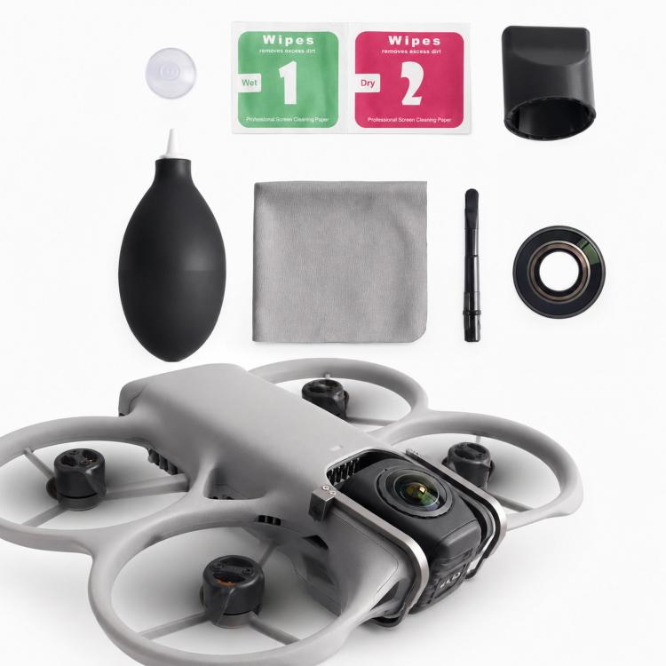 Kit di lenti di ricambio per DJI Avata 360, vetro ottico, copertura lente fotocamera, riparazione con chiave di rimozione., 1 Set, 2 Sets