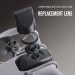 Kit di lenti di ricambio per DJI Avata 360, vetro ottico, copertura lente fotocamera, riparazione con chiave di rimozione., 1 Set, 2 Sets
