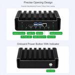 WAVESHARE Case di raffreddamento passivo in lega di alluminio per Jetson Orin Nano / NX con pulsante di accensione integrato e indicatore., 34964
