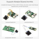 Telecamera WAVESHARE IMX477 IR-CUT da 12,3 MP per schede Raspberry Pi / Jetson / serie RDK, 34816