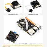 Telecamera WAVESHARE IMX477 IR-CUT da 12,3 MP per schede Raspberry Pi / Jetson / serie RDK, 34816