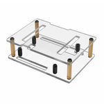 WAVESHARE per Arduino UNO Q, supporta l'installazione con la scheda UNO Media Carrier, con design di apertura preciso, Single Case, 2GB+16GB With Case, 4GB+32GB With Case
