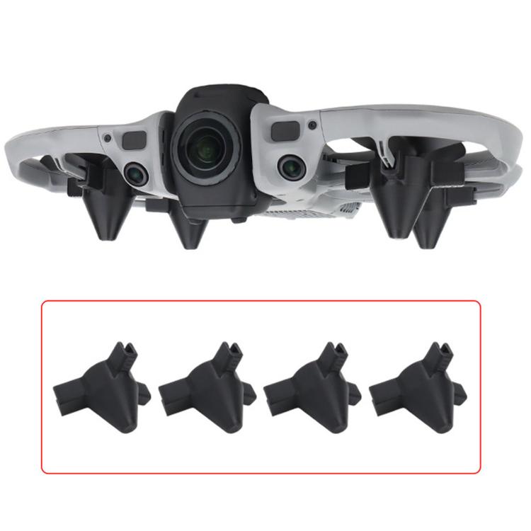 Prolunghe per carrello di atterraggio DJI Avata 360, estensione di altezza di 20 mm, gambe di estensione a scatto, protezione del telaio.