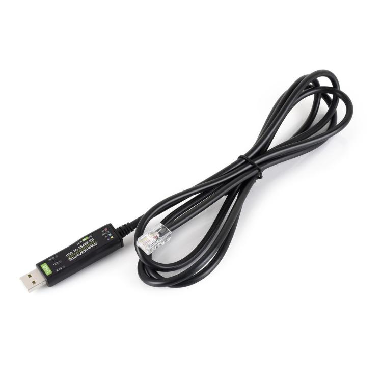 Convertitore bidirezionale isolato da USB a RS485 (D) di livello industriale WAVESHARE, lunghezza 2 m, chip FT232RNL, 35209