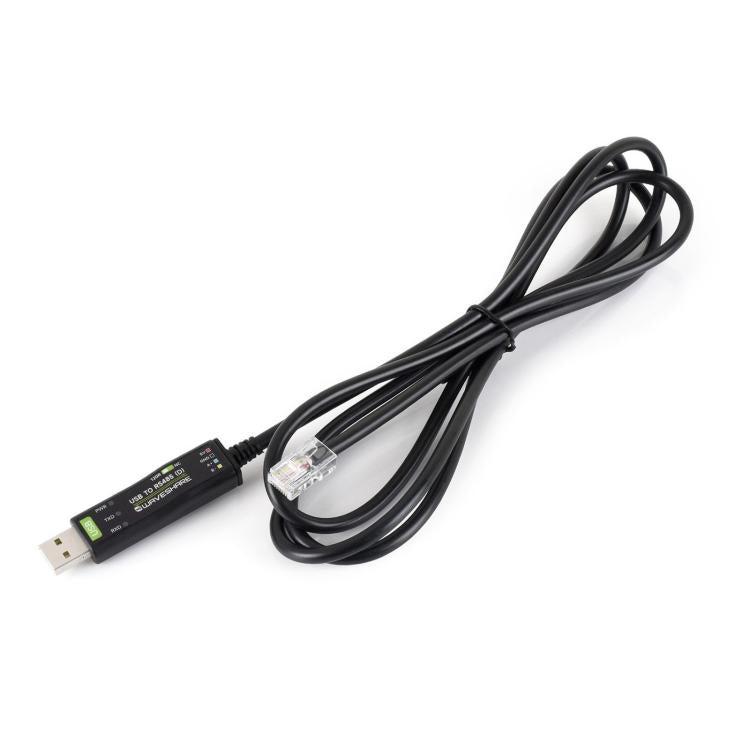 Convertitore bidirezionale isolato da USB a RS485 (D) di livello industriale WAVESHARE, lunghezza 2 m, chip FT232RNL, 35209