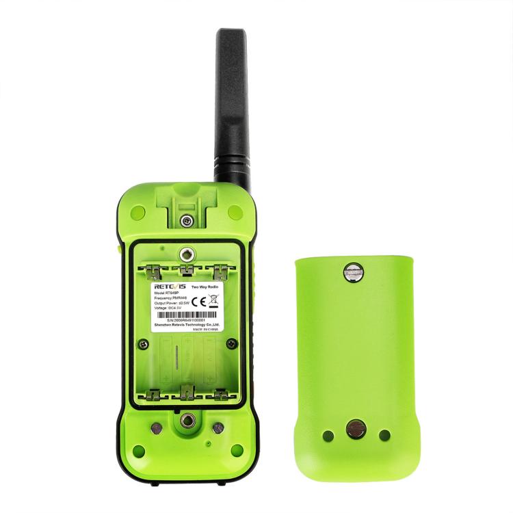 1 paio di walkie-talkie da esterno IP67 impermeabili galleggianti PMR446 senza licenza, RETEVIS RT649P EU Band, RETEVIS RT49P US Band