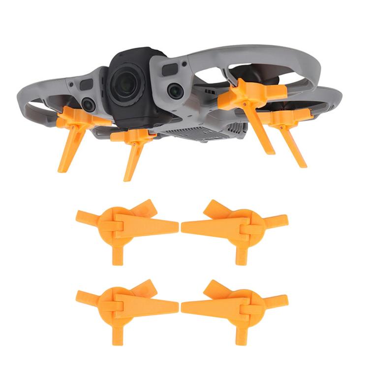 Per DJI Avata 360, estensioni del carrello di atterraggio pieghevoli da 26 mm in altezza, gambe di estensione a scatto, protezione del telaio pieghevole