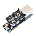 Scheda di sviluppo WAVESHARE RP2350, dual-core e doppia architettura, controller Ethernet W6300, supporta l'espansione PoE tramite un modulo PoE, No Soldered Pin Headers Without PoE Module, No Soldered Pin Headers With PoE Module                       ...