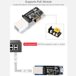 Scheda di sviluppo WAVESHARE RP2350, dual-core e doppia architettura, controller Ethernet W6300, supporta l'espansione PoE tramite un modulo PoE, No Soldered Pin Headers Without PoE Module, No Soldered Pin Headers With PoE Module                       ...
