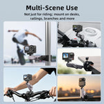 Supporto di estensione per telecamera Flymile per moto e bicicletta, For DJI Osmo Action 3 / 4 / 5 Pro, For DJI Osmo Action 6 / Nano