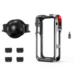 Gabbia protettiva antiurto Flymile per action camera Insta360 X6.