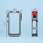 Gabbia protettiva antiurto Flymile per action camera Insta360 X6.