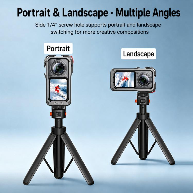 Gabbia protettiva antiurto Flymile per action camera Insta360 X6.
