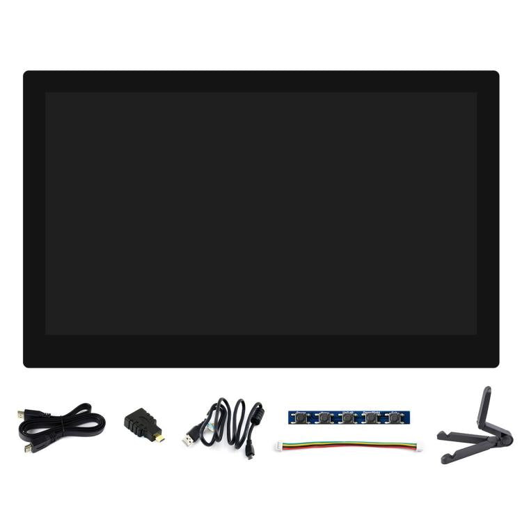 WAVESHARE Display QLED Quantum Dot da 10,1 pollici, tipo B, risoluzione 1280 x 720, pannello in vetro temperato G+G, EU Plug, UK Plug, US Plug