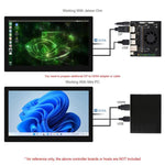 WAVESHARE Display QLED Quantum Dot da 10,1 pollici, tipo B, risoluzione 1280 x 720, pannello in vetro temperato G+G, EU Plug, UK Plug, US Plug