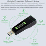 Convertitore bidirezionale isolato da USB a RS485 (E) di livello industriale WAVESHARE, con chip FT232RNL integrato, circuito ricetrasmettitore RS485 isolato e porta RJ45., 35226