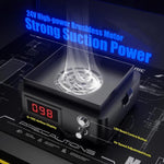MECHANIC PURIFY-5 Aspiratore di fumi da tavolo per saldatura, rimozione odori e aspirazione fumi per riparazioni., EU Plug, US Plug