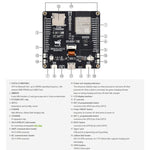 Scheda di sviluppo WAVESHARE ESP32-C5 con display LCD da 2,73 pollici, processore RISC-V a 32 bit, supporto Wi-Fi dual-band 2,4 GHz / 5 GHz e Bluetooth 5, 35225
