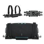 Supporto universale in metallo per altoparlante Bluetooth da parete, con cinghia per treppiede e parete, Style 2