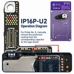 Dispositivo di lettura e scrittura del chip di ricarica XZZ U2 con programmatore CH341A per iPhone 15 Pro / 15 Pro Max / 16 Pro, 3 in 1