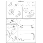 Supporto da parete universale per altoparlanti TXEsign, supporto per soundbar in metallo con cinghie regolabili., Style 1