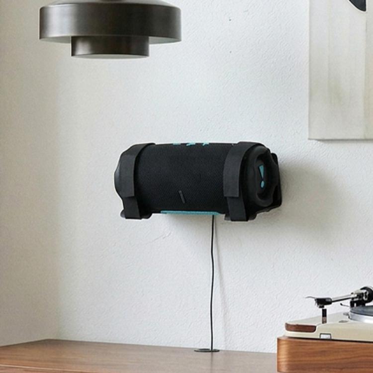 Supporto da parete universale per altoparlanti TXEsign, supporto per soundbar in metallo con cinghie regolabili., Style 1